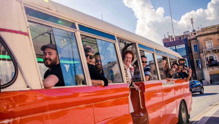 Vintage Bus Tour: Aviation Museum & Mosta Church inc Platter - What You’ll Experience in Detail