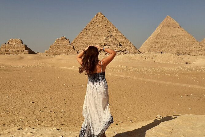 VIP Pyramids,Camel,Quad Bike(ATV) lunch,Tickets & dinner Cruise - Visiting the Main Pyramids