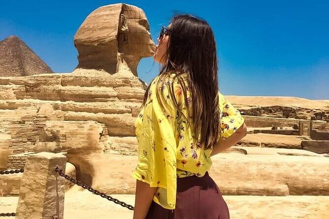 VIP Tour at Giza Pyramids with BBQ Lunch in Front of The Sphinx. - Panoramic Views and Photo Stops