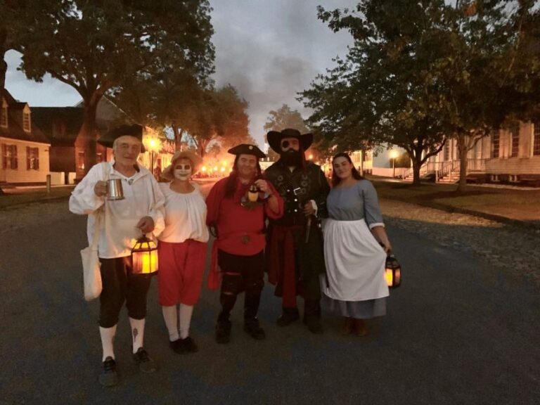 Williamsburg: Haunted Ghosts, Witches, and Pirates Tour - The Value and How It Compares