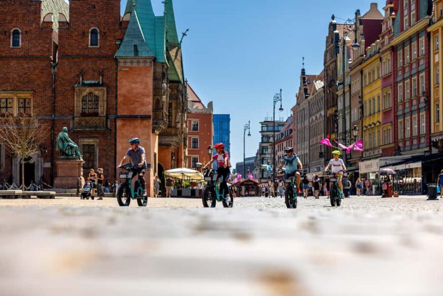 Wroclaw for a good start e-bike tour - What to Expect on the Tour