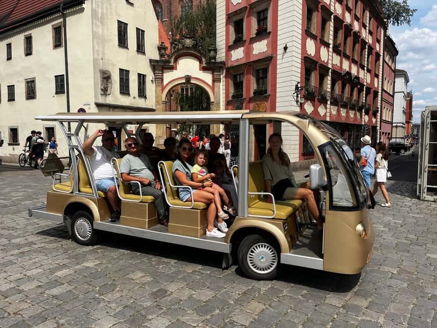 Wroclaw: Private UNLIMITED beer incl. City Tour By Golf Cart - What to Expect During the Tour