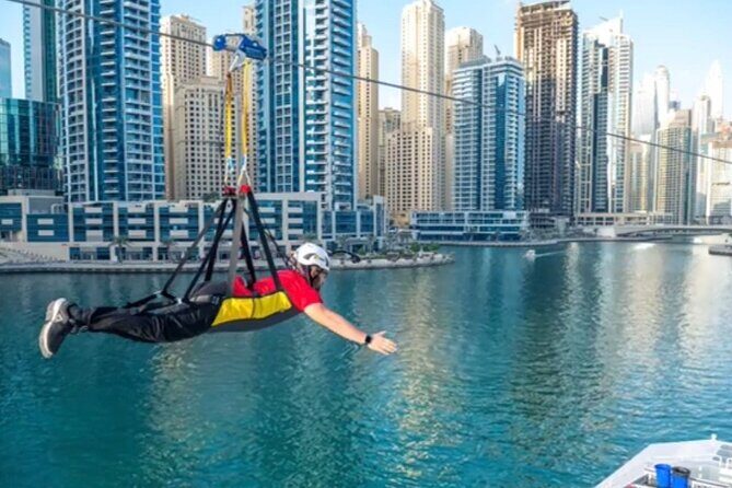 Xline for Urban Zipline Private Experience at Dubai Marina - The Meeting Point and Logistics