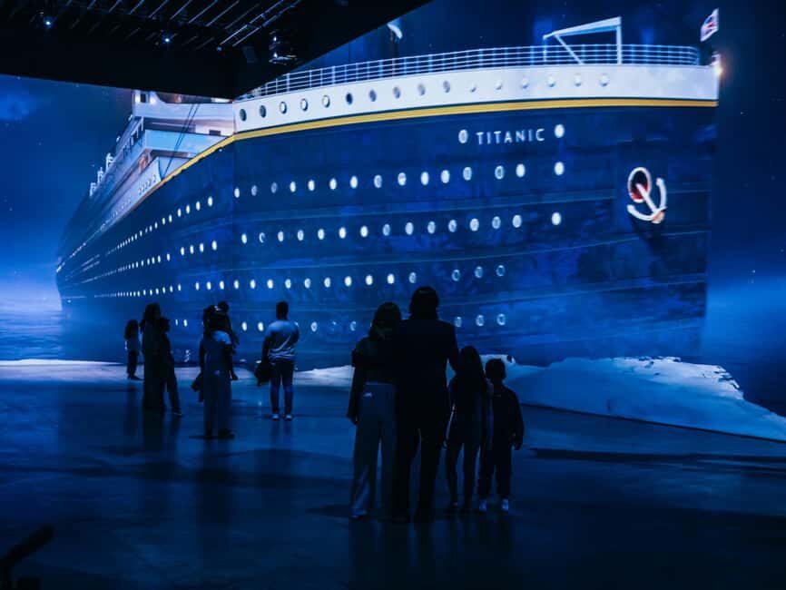 Zurich: Entrance ticket to the "Titanic" immersive exhibition at Lichthalle Maag - The Practical Details