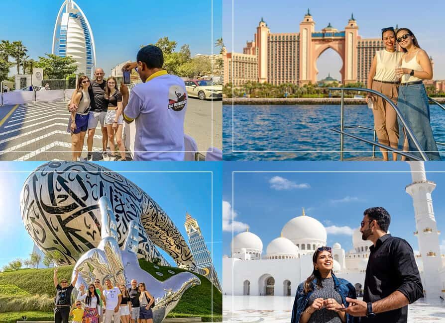 2-Day City Tour: Dubai & Abu Dhabi + Yacht Experience - Dubai in a Nutshell: A Half-Day of Sightseeing