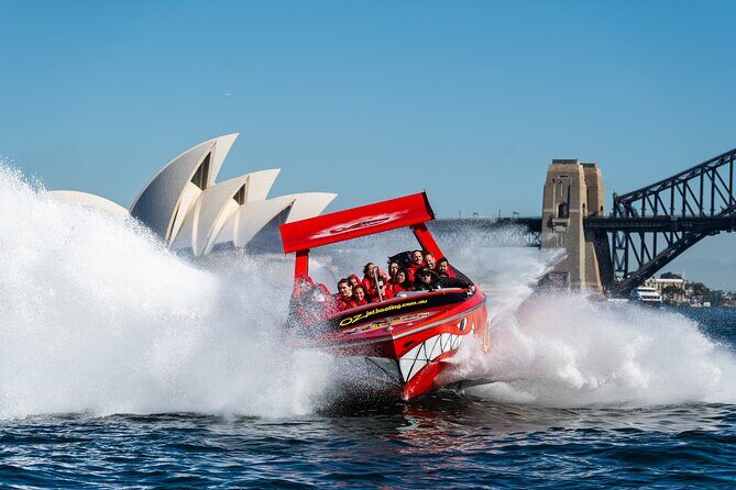 30-Minute Sydney Harbour Jet Boat Thrill Ride - The Thrilling Part: Speed, Spins, and Splashing Water