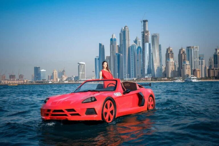 30 MINUTES JET CAR ACTIVITY IN DUBAI MARINA - Key Points