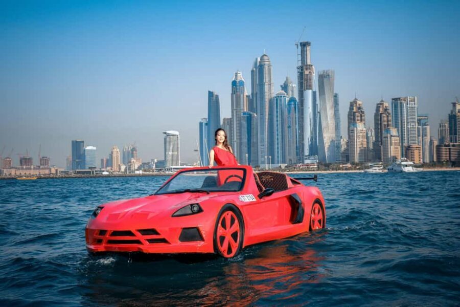 30 MINUTES JET CAR ACTIVITY IN DUBAI MARINA - Key Points