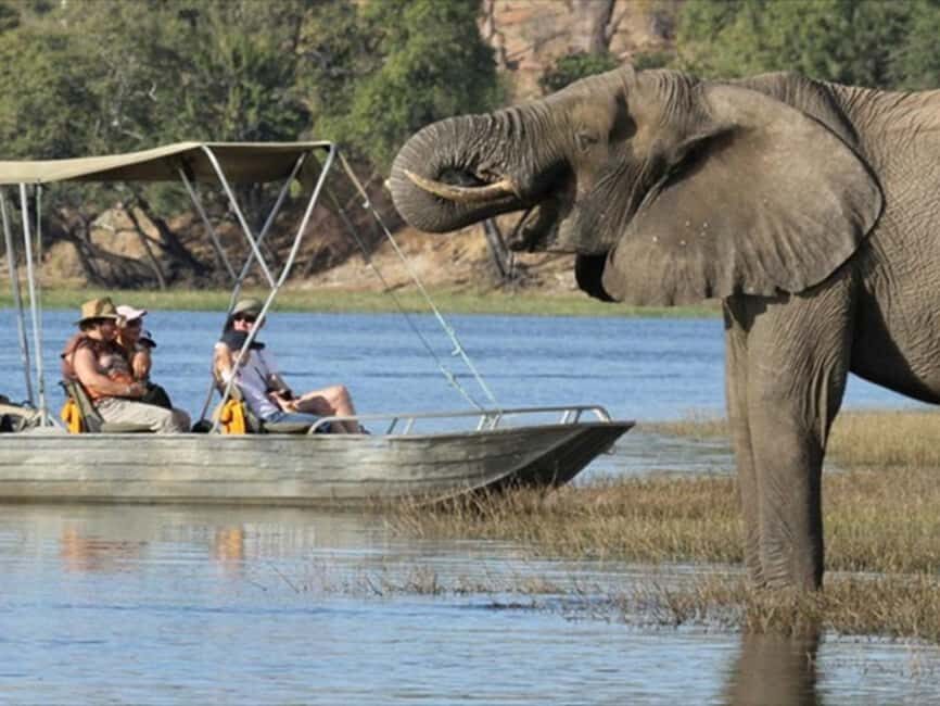 5 Day Chobe National Park Safari & Victoria Falls - Transition to Zimbabwe and Victoria Falls