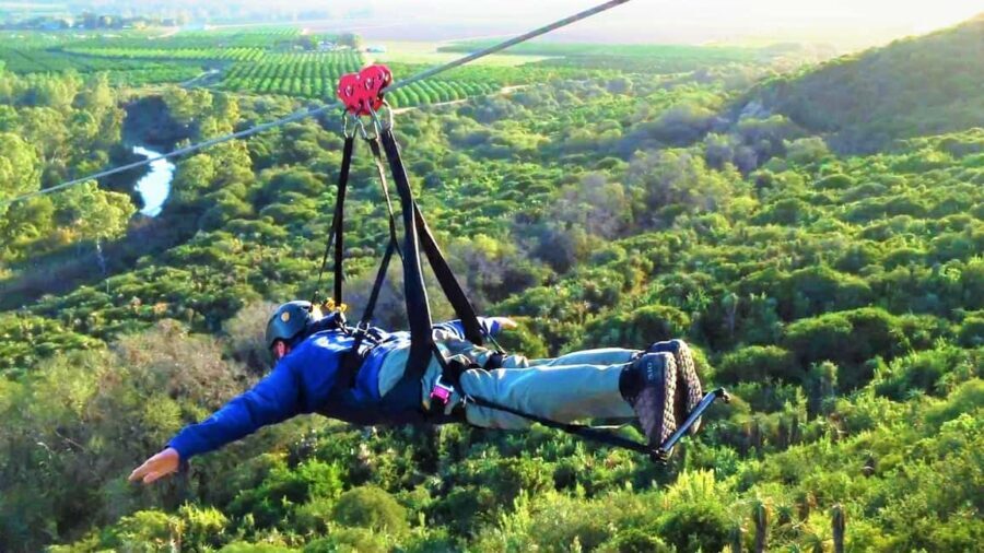 Adrenalin Addo Adventure Park: Zipline and Superman - The Scenic Jump: Flying Over the Sundays River Valley