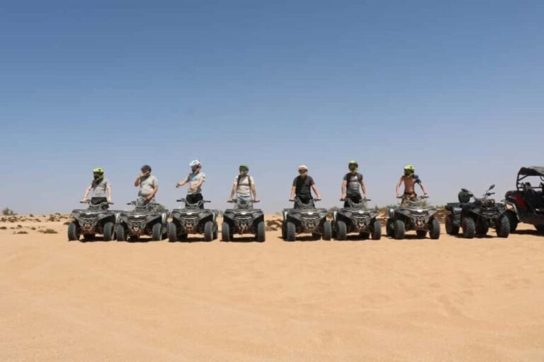 Agadir : 2 h Quad biking excursion with moroccan tea - Authentic Insights from Reviews