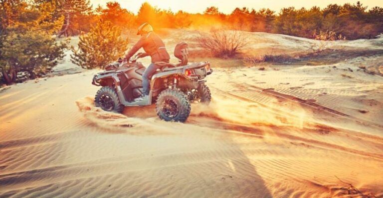 Agadir: Beach and Dune Quad Biking Adventure with Snacks - Riding Through the Countryside and Dunes