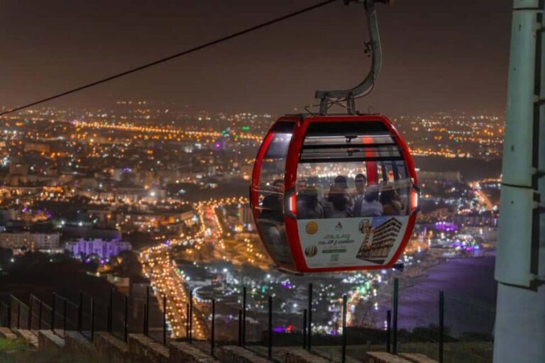 Agadir: Night Cable Car Round-Trip Ticket - Experiencing the Agadir Cable Car — What to Expect