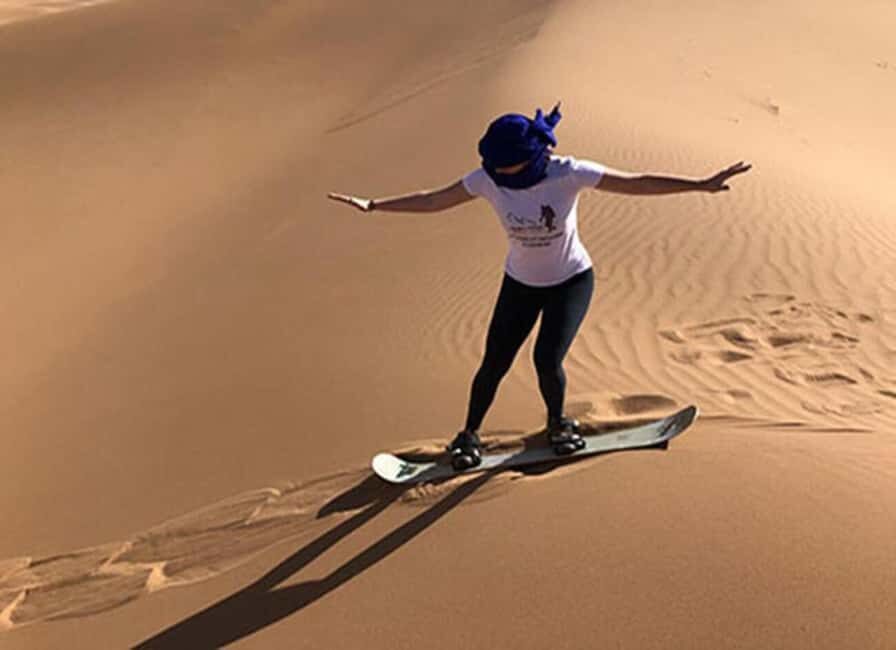 Agadir/Taghazout: Camel Ride on the desert & Sandboarding - Key Points