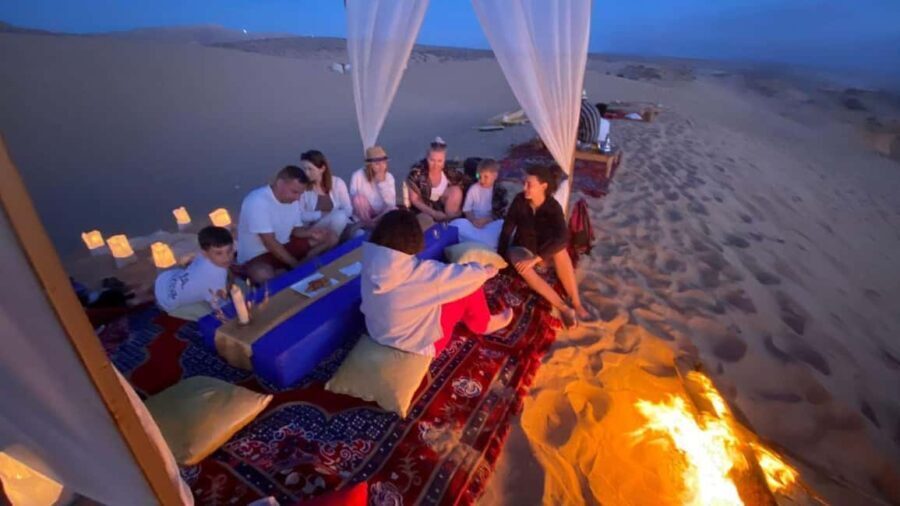 Agadir/Taghazout: Sunset Sandboarding Adventure with Dinner - An Overview of the Itinerary