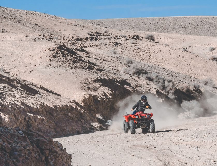 Agafay Desert: Quad Bike and Camel Ride Adventure Tour - Quad Biking in the Agafay Desert
