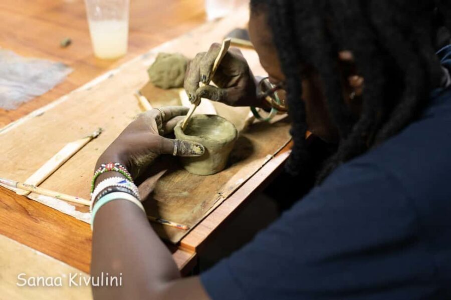 Art, Paint and Pottery Studio in Mombasa, Kenya - The Learning Curve and Group Size