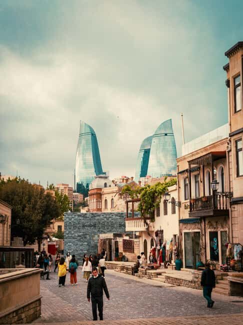 Baku: City Tour with Old City, Flame Towers, and Funicular - The Sum Up