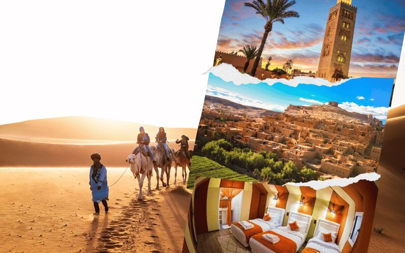 Best Luxury 3 Days Desert trip Marrakech to Fes Via Merzouga - Exploring the Itinerary in Detail