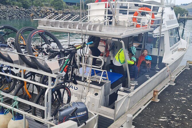 Bike Ferry Port Chalmers to Quarantine Island and Portobello, - What to Expect During the Ride
