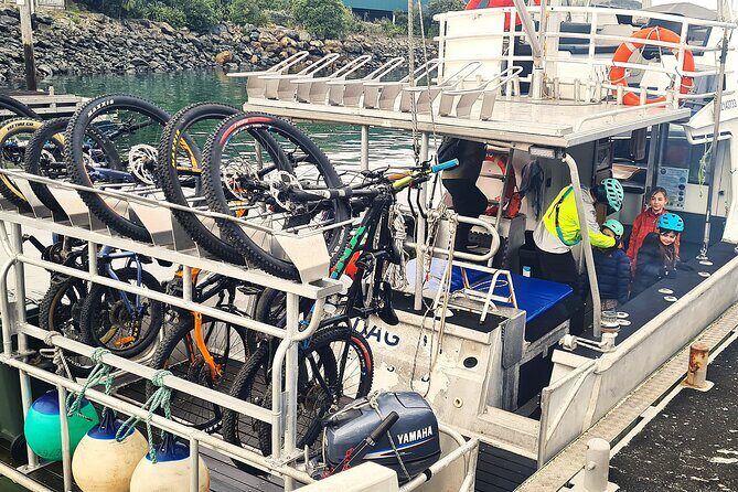 Bike Ferry Portobello to Port Chalmers and Quarantine Island - The Itinerary and What You Can Expect