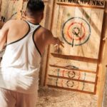 Brisbane: Lumber Punks Axe Throwing Experience - The Layout and Atmosphere