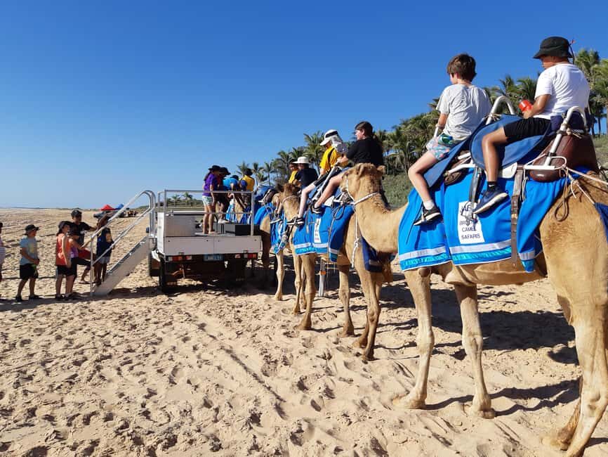 Broome: 45-Minute Pre-Sunset Cable Beach Camel Ride - The Safety Induction and Mounting