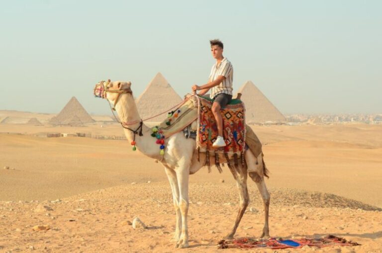 Cairo: Camel Ride Around The Pyramids with Hotel Pickup - Who should consider this tour?
