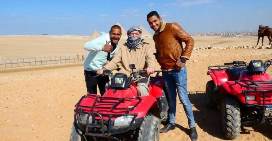 Cairo: Private Quad Bike Desert Tour with Pyramids & Sunset - Value and Pricing