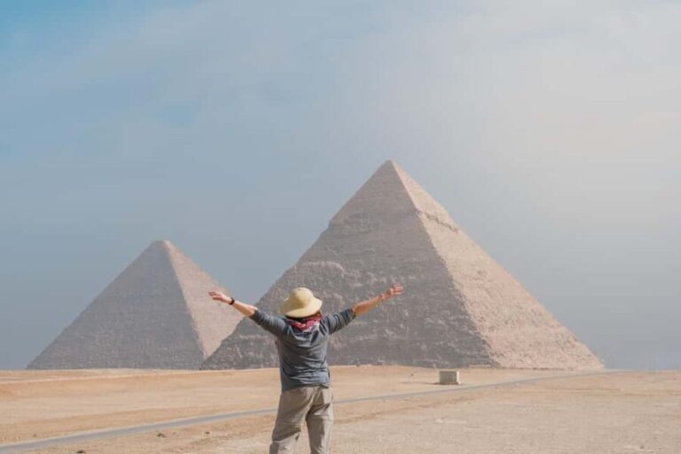 Cairo: Pyramids and Sphinx Tour with River Nile Felucca Ride - A Day of Learning and Relaxing