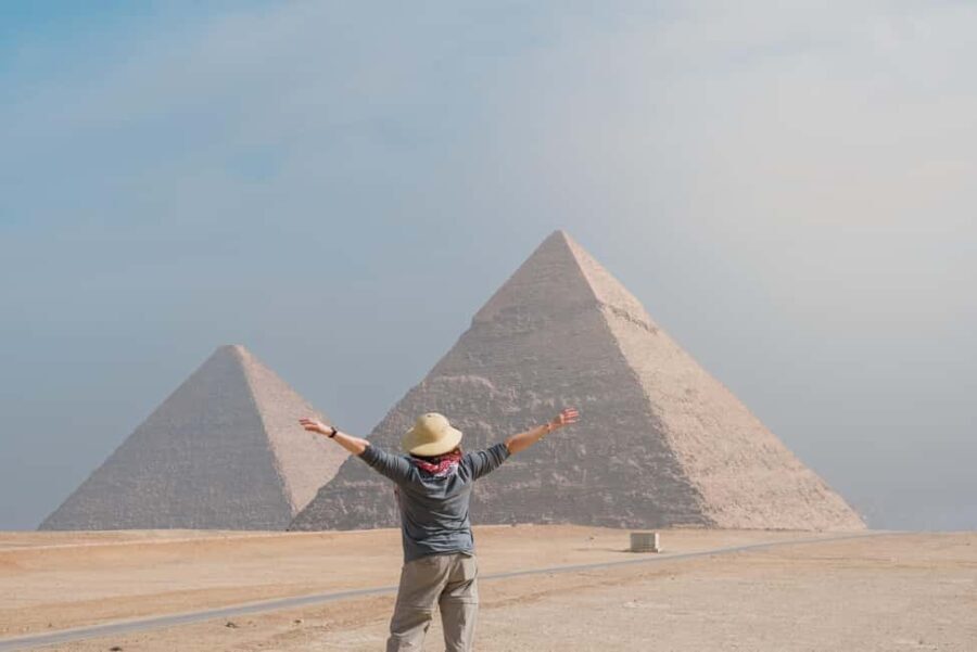 Cairo: Pyramids and Sphinx Tour with River Nile Felucca Ride - A Day of Learning and Relaxing