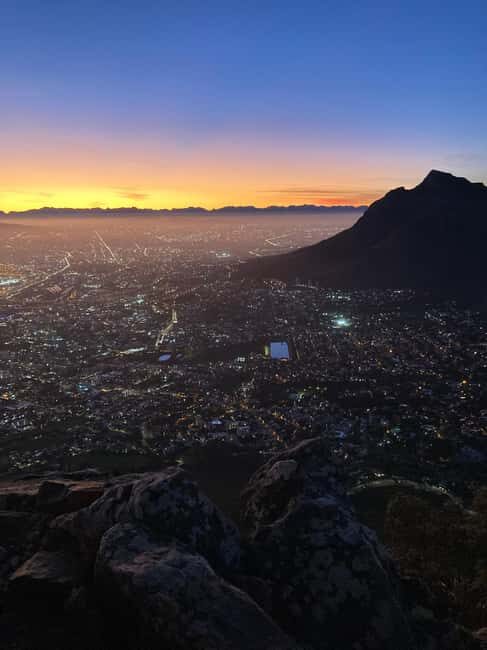 Cape Town: Lion's Head Guided Sunrise/Sunset Hike - What’s Included and What to Bring