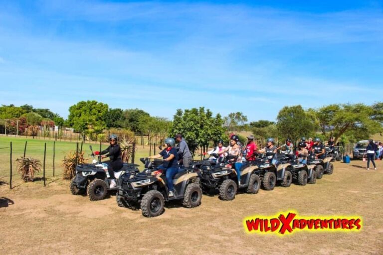 CAPE TOWN: QUAD BIKE FUN RIDE AT OSTRICH RANCH, DURBANVILLE - The Trails and the Natural Setting