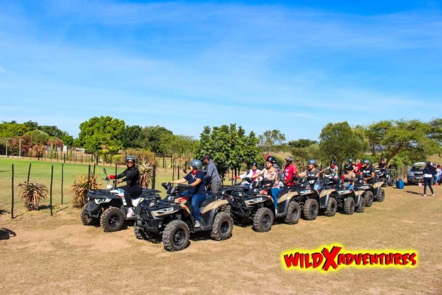 CAPE TOWN: QUAD BIKE FUN RIDE AT OSTRICH RANCH, DURBANVILLE - The Trails and the Natural Setting