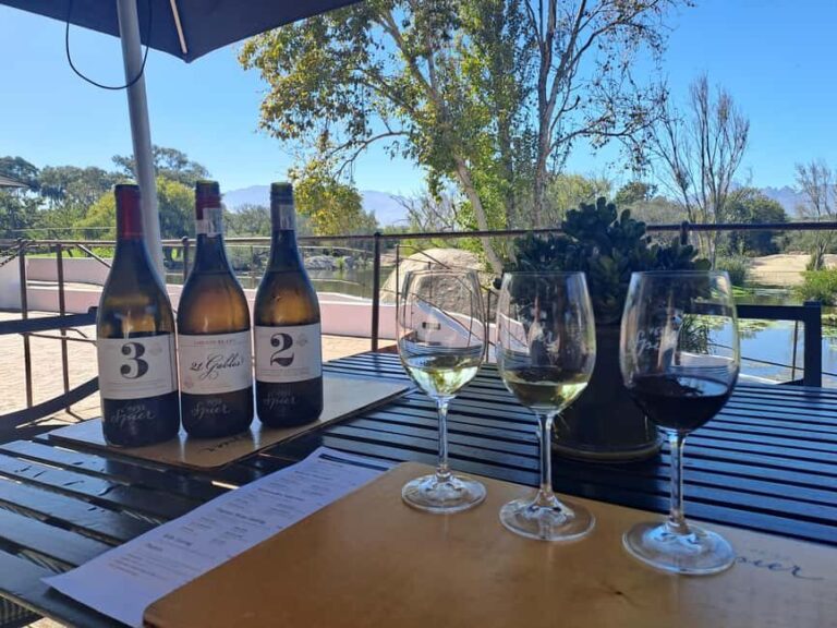 Daily Departures Franschhoek Tram Explorer Tour - The Wine Tastings and Food