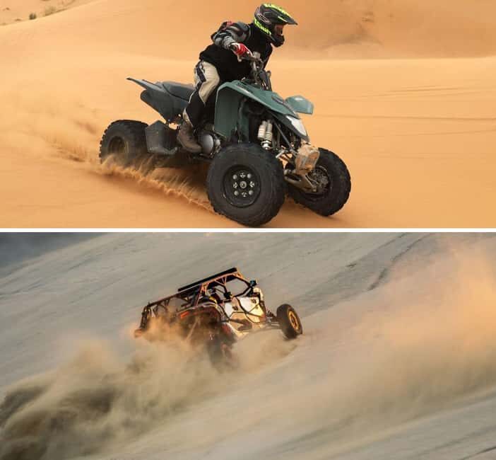 Doha Desert Safari: Camel ride, Sandboarding & Quad bike. - Key Points