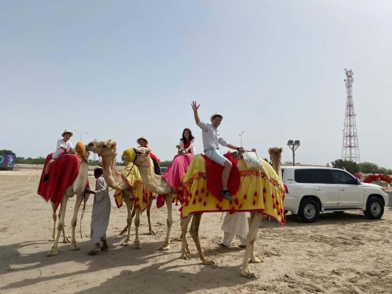 DOHA: Desert safari +Dune Bashing, Camel ride & Quad bikes - Authentic Experiences and Guide Expertise