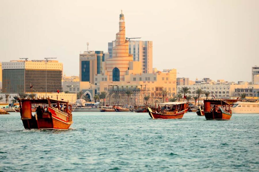 Doha Express City Tour with Dhow Cruise - Transportation and Group Size