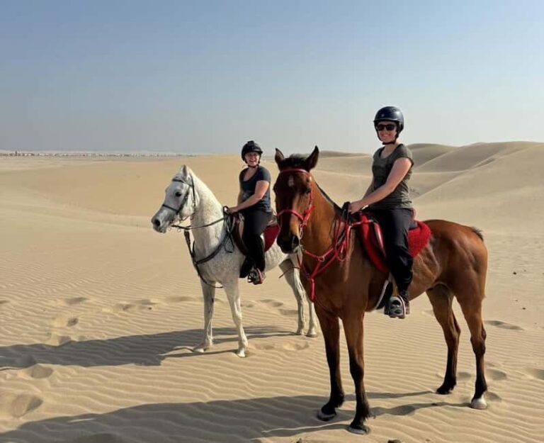 Doha Horseback Riding Adventure in Desert with Transfers - What to Expect During Your Day
