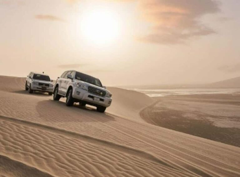 Doha : Inland Sea Desert Safari ,Camel Ride & Sandboarding - The Experience from the Guides’ Perspective