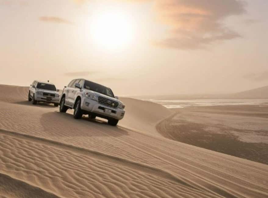 Doha : Inland Sea Desert Safari ,Camel Ride & Sandboarding - The Experience from the Guides’ Perspective