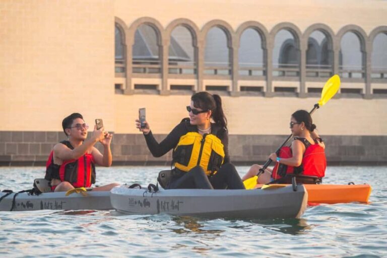 Doha: Kayaking or Paddleboarding at MIA Park - Why the Price is Worth It