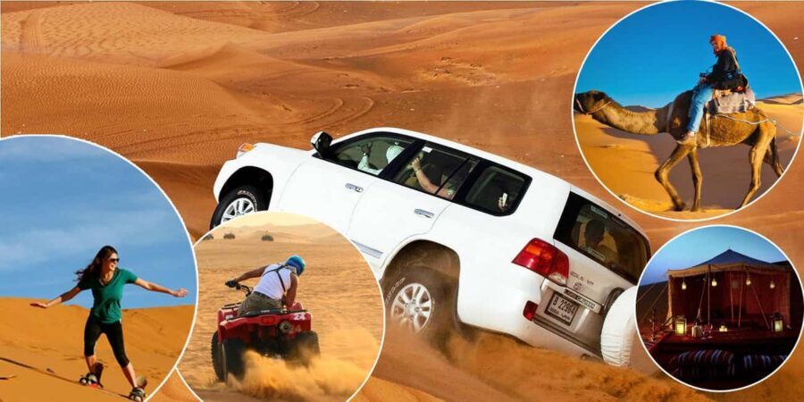 Doha: Quad bike, Camel ride,Sand boarding,Dune bashing - The Itinerary Breakdown