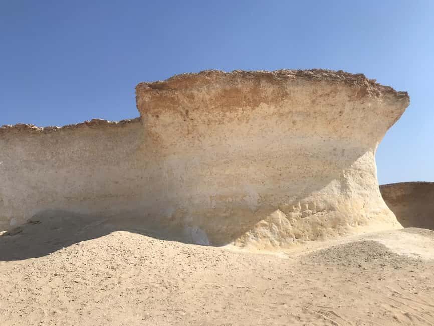 Doha; Richard Serra Installation, Mushroom rock and Zekreet - Value and Practicality of the Tour