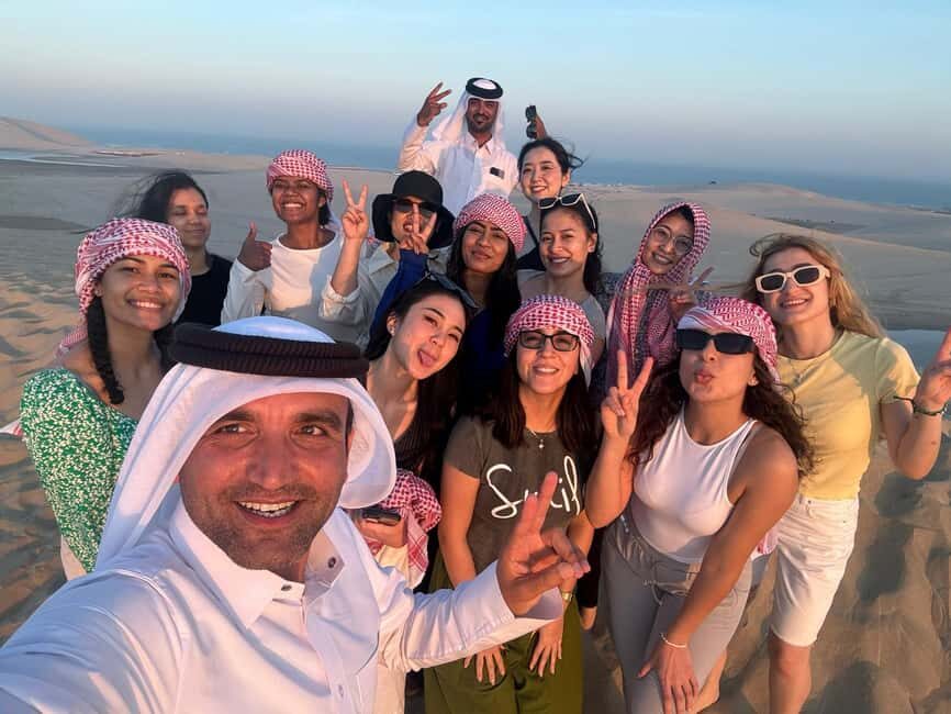 Doha: Sunset Safari, Dune Bashing, Sandboarding & Camel Ride - The Must-See Highlights