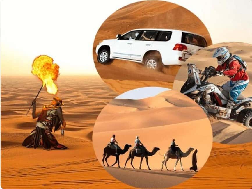 Doha:Desert Safari with Camel Ride, ATV Bike,& Sand Boarding - Practical Details & Tips
