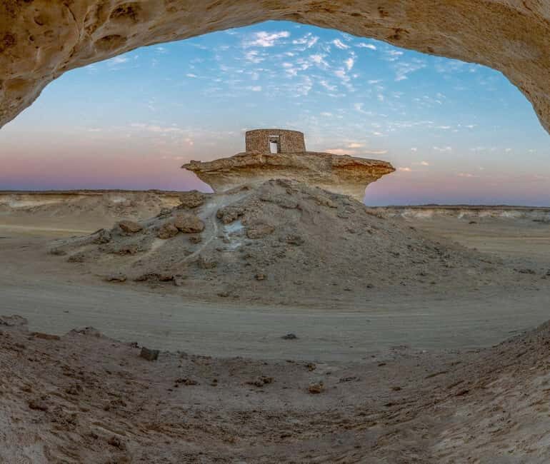 Doha:Zekreet Fort,Mushroom Rocks & Richard Serra Guided Tour - What Travelers Can Expect