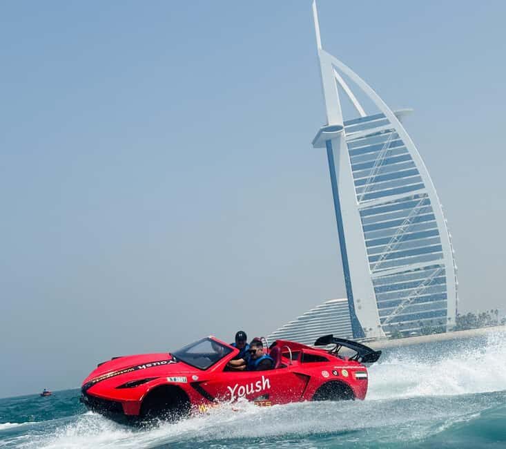 Dubai: 30-Minute Jet Car Tour of Burj Al Arab with Ice Cream - Key Points