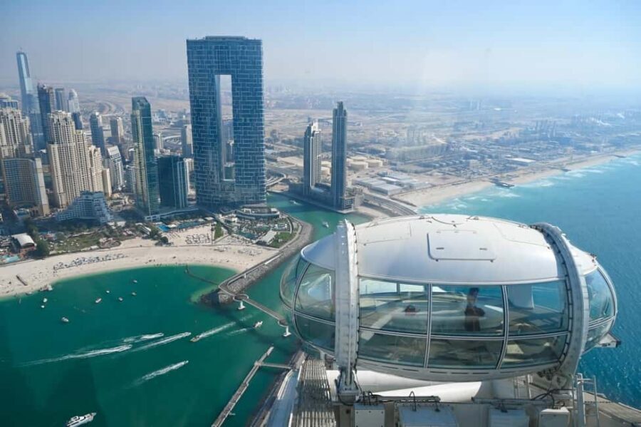 Dubai: Ain Dubai Wheel, Blue Mosque & Half-Day Guided Tour - The Itinerary in Detail