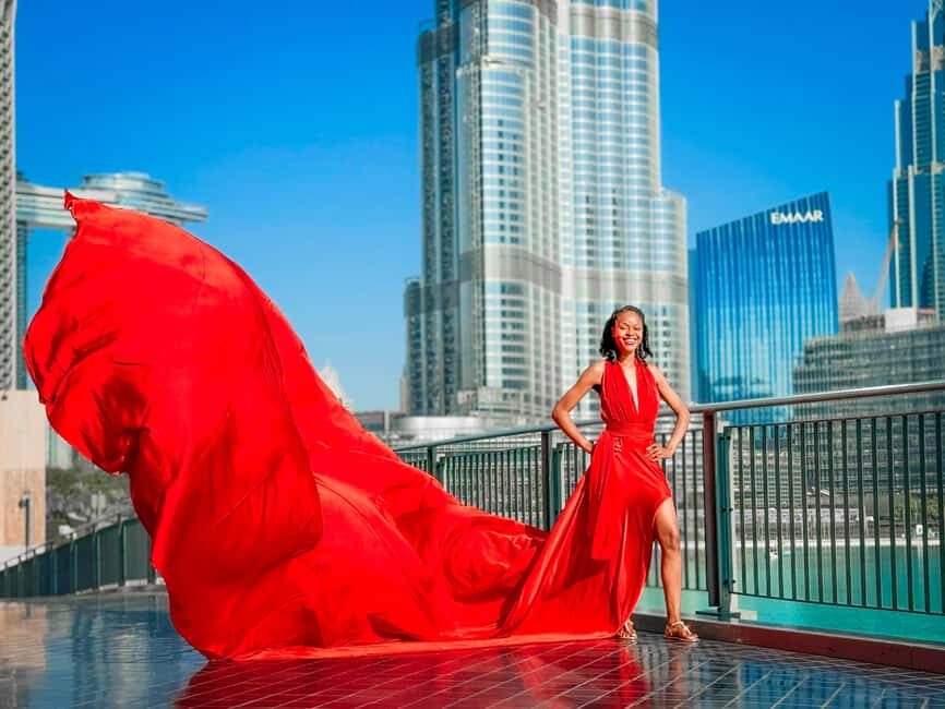 Dubai: Burj Khalifa Flying Dress Videography Shoot - Analyzing the Value: Is it Worth It?